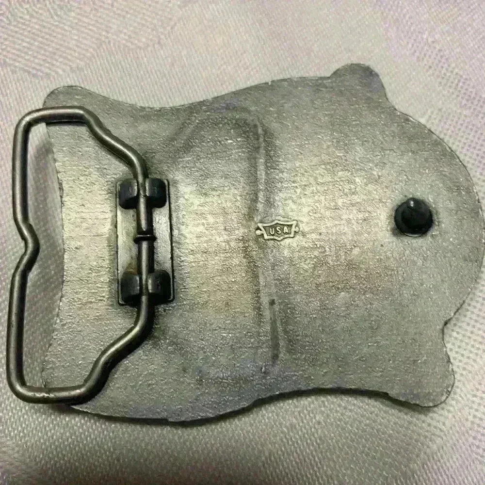 Vintage Advertising Quaker State Oil Belt Buckle - Picture 5 of 5